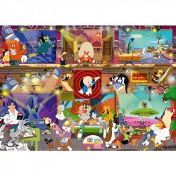 Puzzle 1000 db - Looney Tunes studio 1000-2999 darabos puzzle Ravensburger