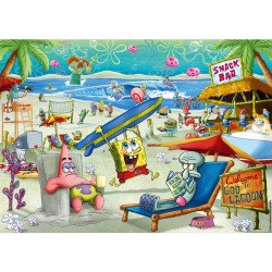 Puzzle 1000 db - SpongyaBob 1000-2999 darabos puzzle Ravensburger