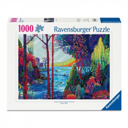 Puzzle 1000 db - Indigó erdő 1000-2999 darabos puzzle Ravensburger