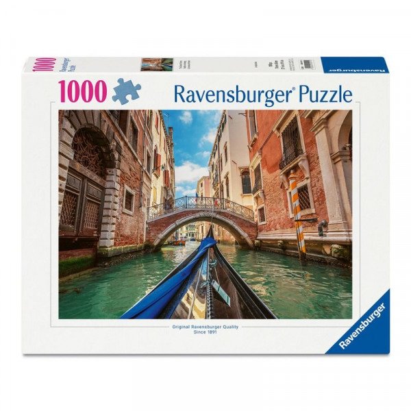 Puzzle 1000 db - Velence csatornái
