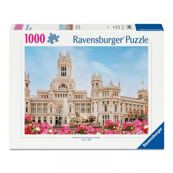 Puzzle 1000 db - A Cibeles-palota, Madrid