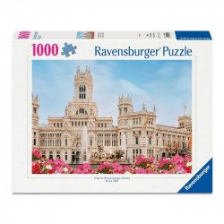 Puzzle 1000 db - A Cibeles-palota, Madrid 1000-2999 darabos puzzle Ravensburger