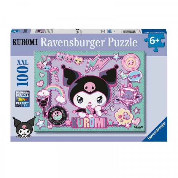 Puzzle 100 db - Hello Kitty Kuromi