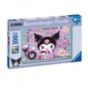 Puzzle 100 db - Hello Kitty Kuromi