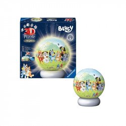 Puzzle 3D 72 db - Bluey éjjeli fény 3D puzzle Ravensburger