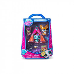 LPS S5 Pizsama party 3-as készlet Gyűjthető Littlest Pet Shop