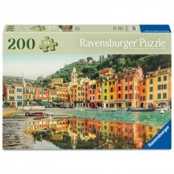 Puzzle 200 db - Gyönyörű Portofino 100-499 darabos puzzle Ravensburger