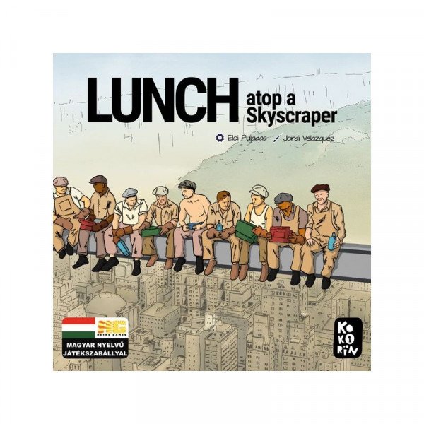 Ebéd a felhőkarcoló tetején társasjáték