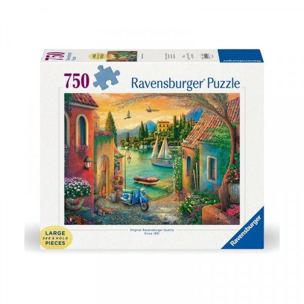 Puzzle 750 db - Európai villák látképei