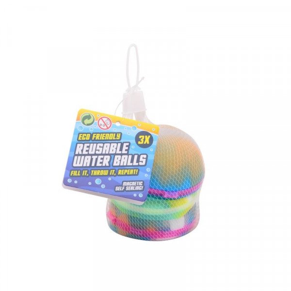 Újrafelható mágneses vízbomba, 3 db /csomag