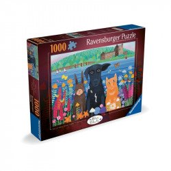 Puzzle 1000 db - Szórakozás az Eileen Doan kastélyban 1000-2999 darabos puzzle Ravensburger