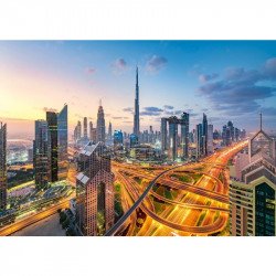 Puzzle 1000 db - Dubai látkép 1000-2999 darabos puzzle Ravensburger