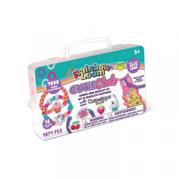 Rainbow Loom, Cutie club gumikarkötőkészítő szett