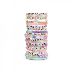 Rainbow Loom, gumikarkötőkészítő gyöngyökkel, megaszett