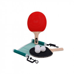 Pingpong szett (háló, 2 ütő, 3 labda)