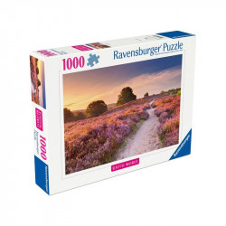 Puzzle 1000 db - Rózsaszín ösvény