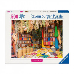 Puzzle 500 db - Színes fűszerek, Marokkó 500-999 darabos puzzle Ravensburger