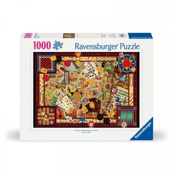 Puzzle 1000 db - Retró játékok