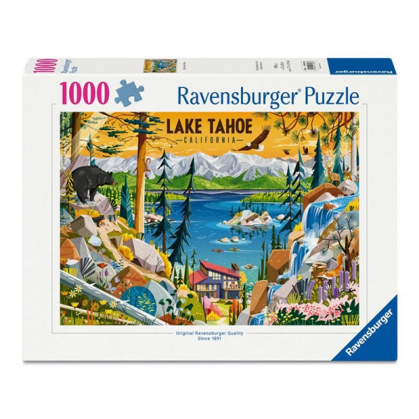 Puzzle 1000 db - Tahoe tó