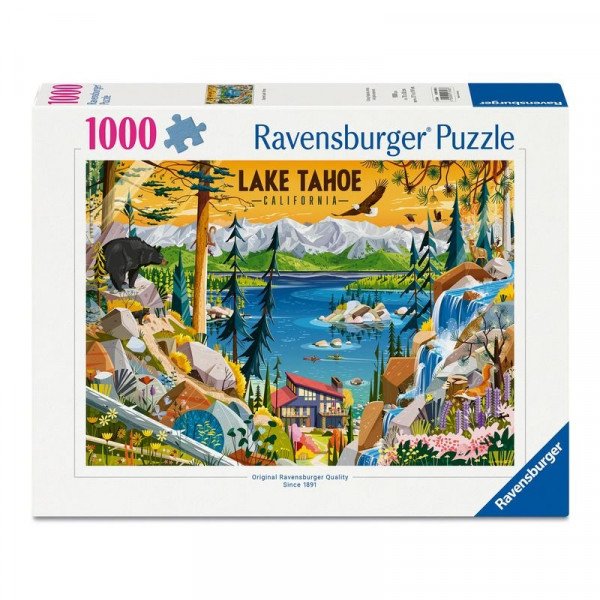 Puzzle 1000 db - Tahoe tó