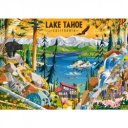 Puzzle 1000 db - Tahoe tó