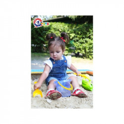 Homokozó szett - kék, 4 db