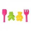 Homokozó szett - rózsaszín, 5 db