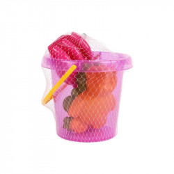 Homokozó szett - rózsaszín, 5 db Homokozó, homok