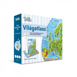Tolki -Világatlasz ÚJ (könyv +toll) Digitális játék, okos eszköz Tolki