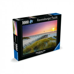 Puzzle 1000 db - Naplemente Amrum felett
