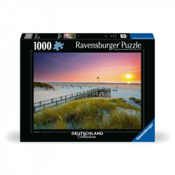 Puzzle 1000 db - Naplemente Amrum felett 1000-2999 darabos puzzle Ravensburger