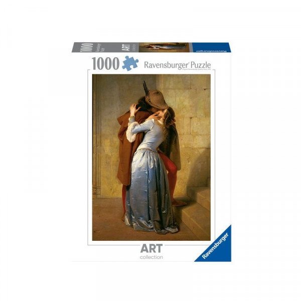 Puzzle 1000 db - Hayez, a csók