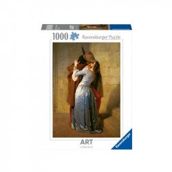Puzzle 1000 db - Hayez, a csók 1000-2999 darabos puzzle Ravensburger