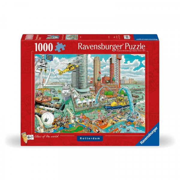 Puzzle 1000 db - Rotterdam