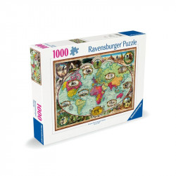 Puzzle 1000 db - Biciklivel a világ körül