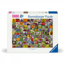 Puzzle 1000 db - Méhecske kollázs 1000-2999 darabos puzzle Ravensburger