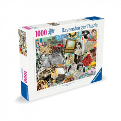 Puzzle 1000 db - Az 50-es évek 1000-2999 darabos puzzle Ravensburger
