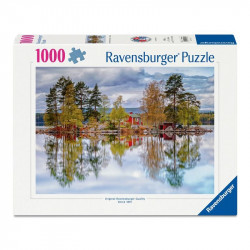 Puzzle 1000 db - Norrbranningen tó 1000-2999 darabos puzzle Ravensburger