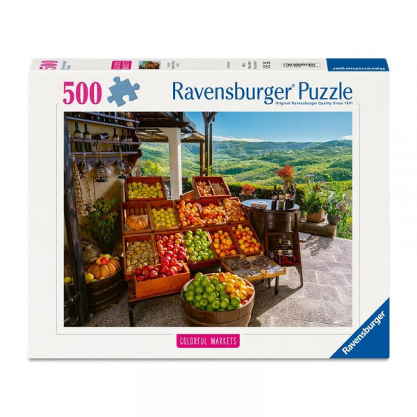 Puzzle 500 db - Gyümölcspiac, Horvátország