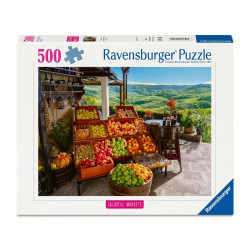 Puzzle 500 db - Gyümölcspiac, Horvátország 500-999 darabos puzzle Ravensburger
