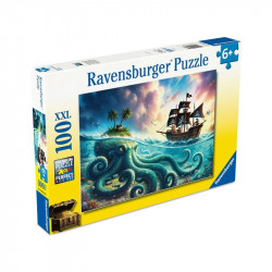 Puzzle 100 db - Kalózok kincse