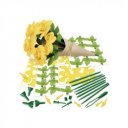 Virágművészet - Sárga rózsák 6db