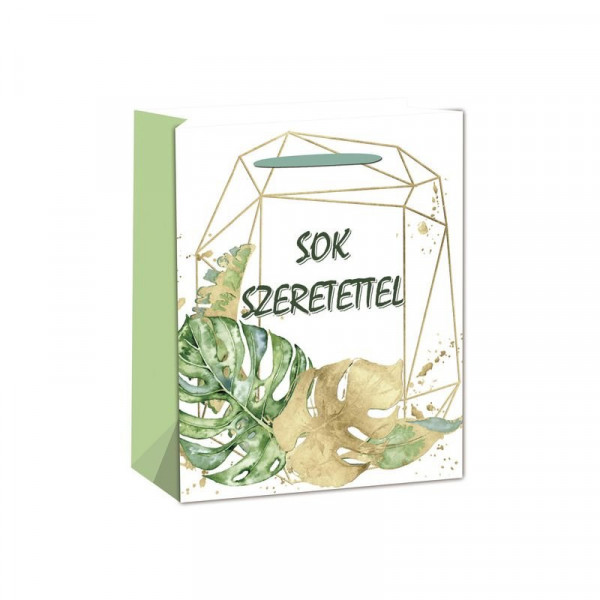 Papírtasak „Sok szeretettel” 26x32