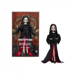 Monster High X Wednesday Morticia baba Baba, babakocsi Mattel