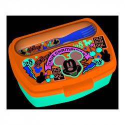 Műa.Mickey szendvicstartó, kanál+villa Ajándék Nincs