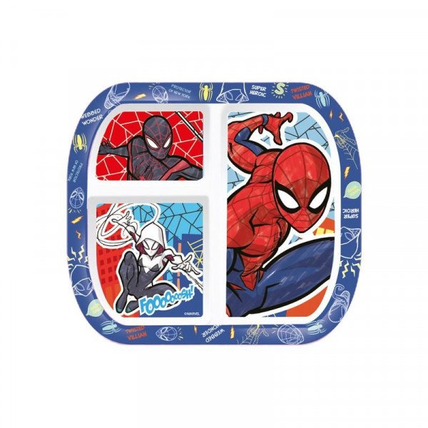 Műa.Pókember osztott tányér