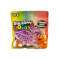 Örökmozgó kukacok, 40 g /zacskó, többféle Gyurma