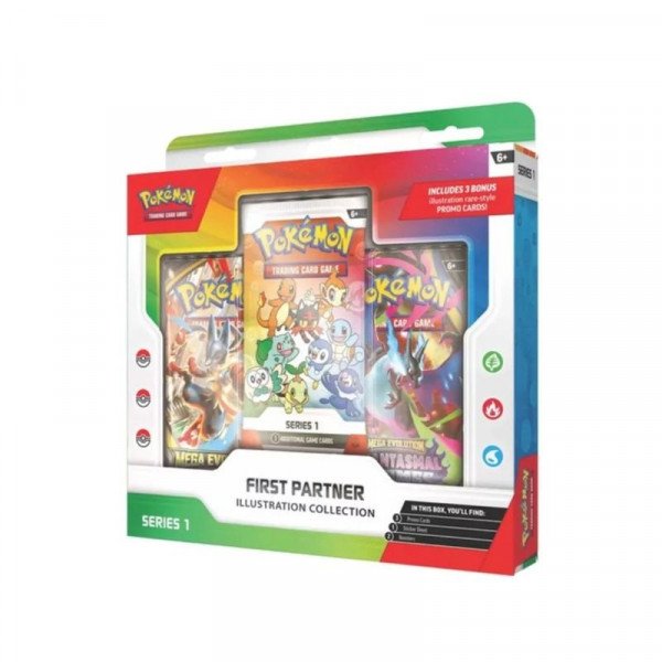 Pokémon kártya S1 First Partner Illustration Collection
