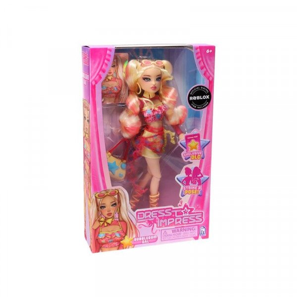 Dress to impress, divat baba, bubble gum Gal