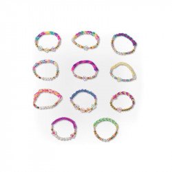 Rainbow Loom, gumikarkötőkészítő gyöngyökkel Kreatív készlet Nincs